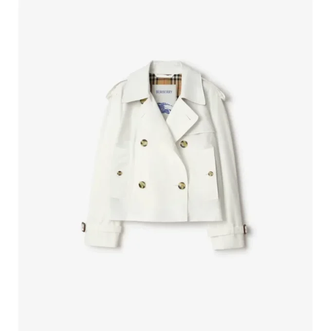 Chaqueta trench Mayfair corta de Tropical Gabardine