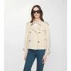 Chaqueta trench Mayfair corta de Tropical Gabardine