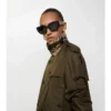 Chaqueta trench Mayfair corta de Tropical Gabardine