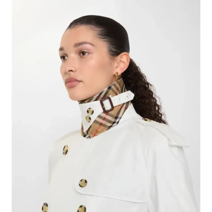 Chaqueta trench Mayfair corta de Tropical Gabardine