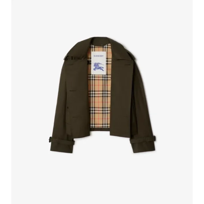 Chaqueta trench Mayfair corta de Tropical Gabardine