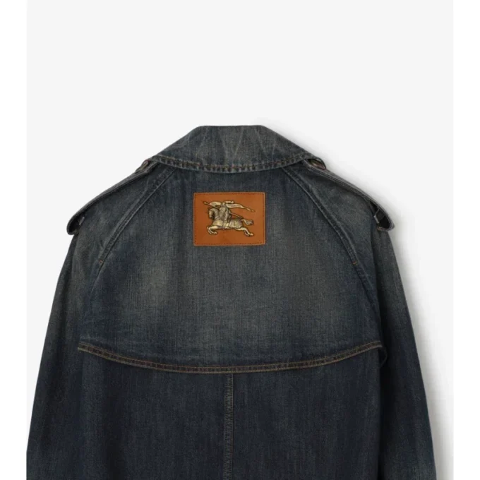 Chaqueta trench Mayfair de Denim corta