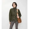 Chaqueta Wakerley de nailon con microcuadros
