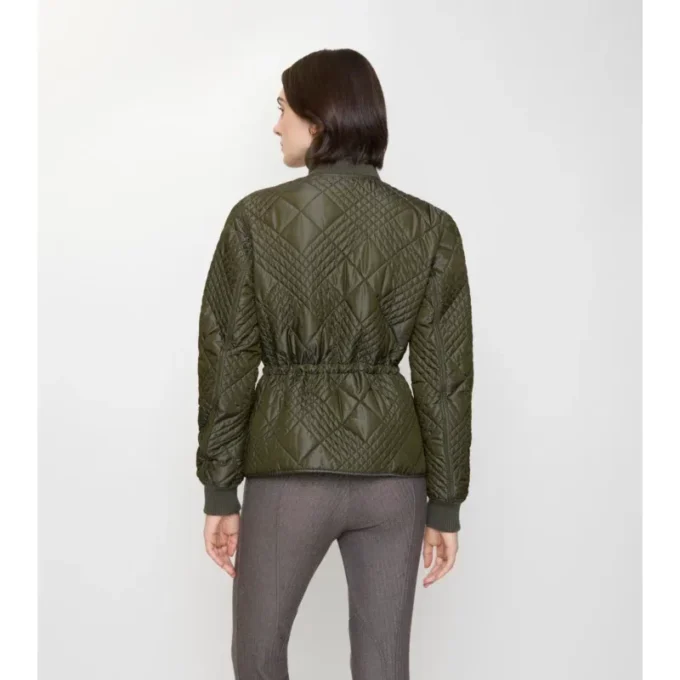 Chaqueta Wakerley de nailon con microcuadros