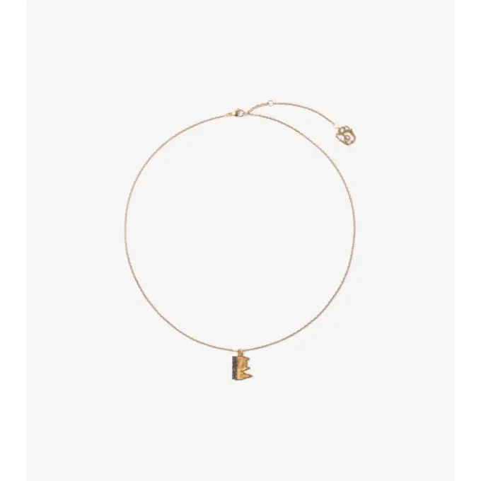 Collar con charm del skyline de Londres 