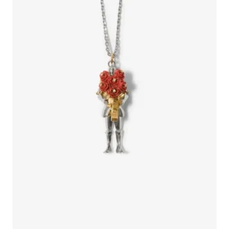 Collar con charm Knight Rose 