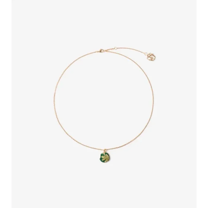Collar con colgante de rana