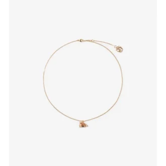 Collar con colgante de zorro 