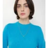 Collar de cadena fina con charm