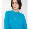 Collar de cadena fina con charm