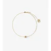 Collar EKD con perla esférica solitaria