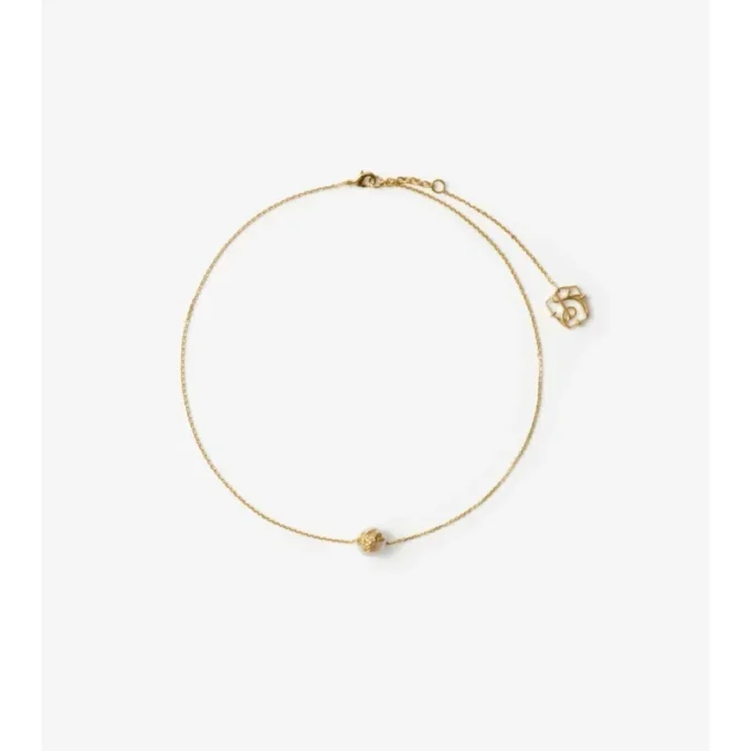 Collar EKD con perla esférica solitaria