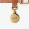 Collar para perro con estampado de cuadros pequeños