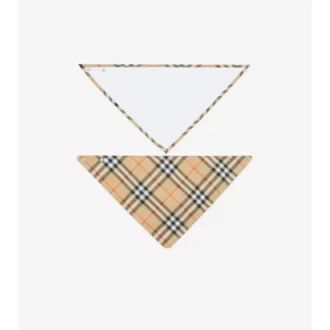 Conjunto de dos piezas con estampado de cuadros de algodón
