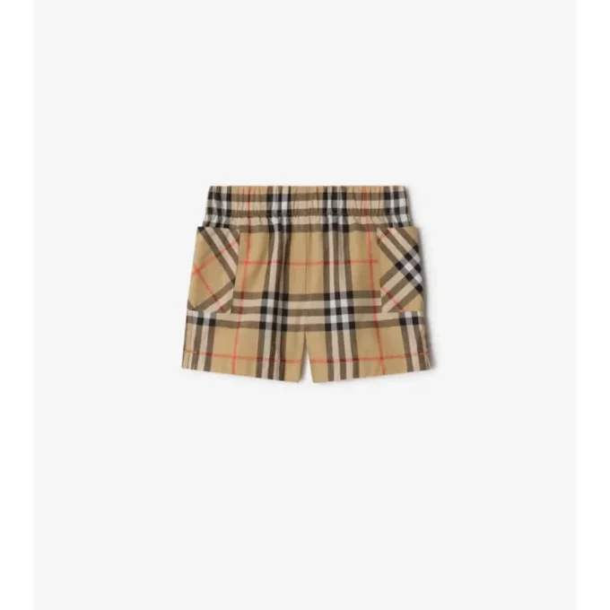 Conjunto de dos piezas de algodón con estampado de cuadros