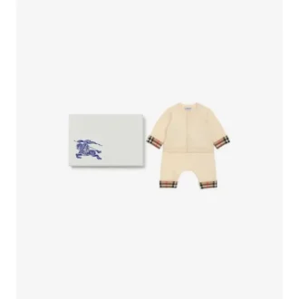Conjunto de regalo de bebé de dos piezas de cachemira