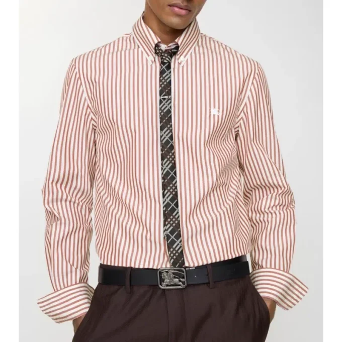 Corbata estrecha de seda a cuadros
