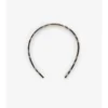 Diadema de acetato con estampado