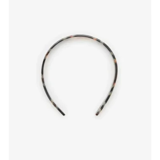 Diadema de acetato con estampado