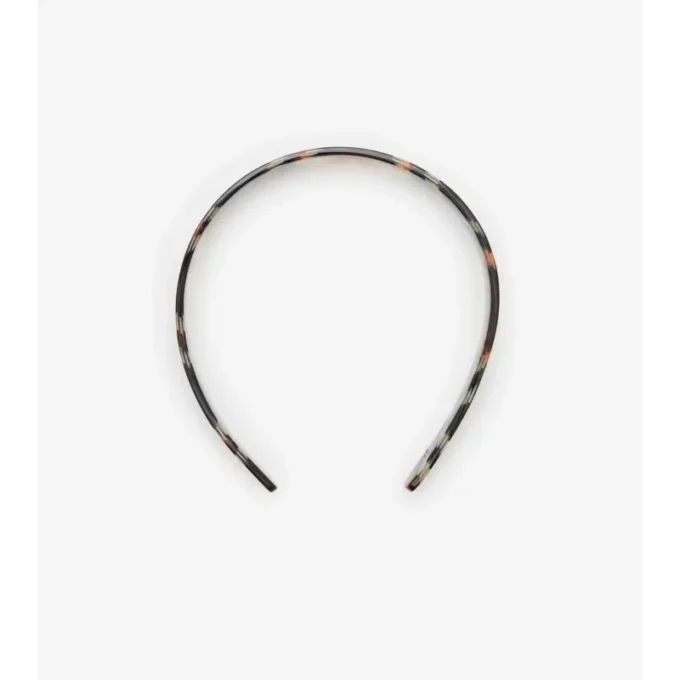 Diadema de acetato con estampado