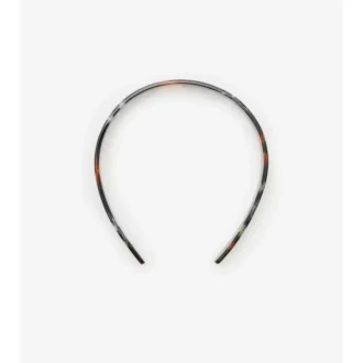 Diadema de acetato con estampado