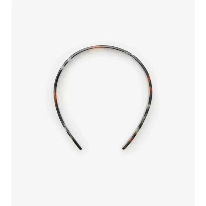 Diadema de acetato con estampado