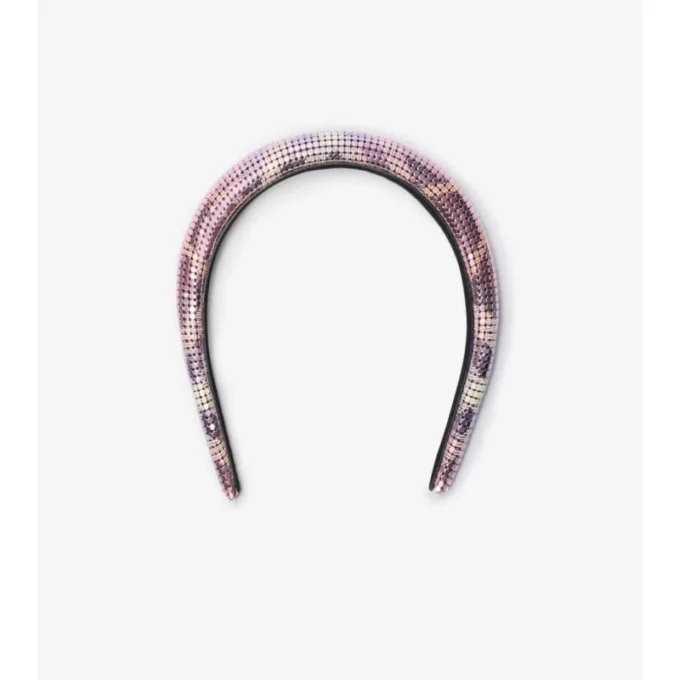 Diadema de malla con estampado