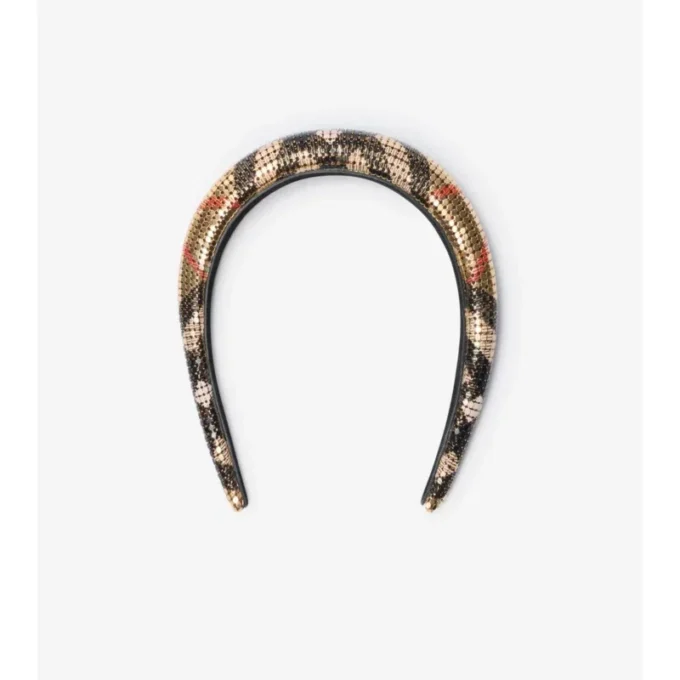 Diadema de malla con estampado