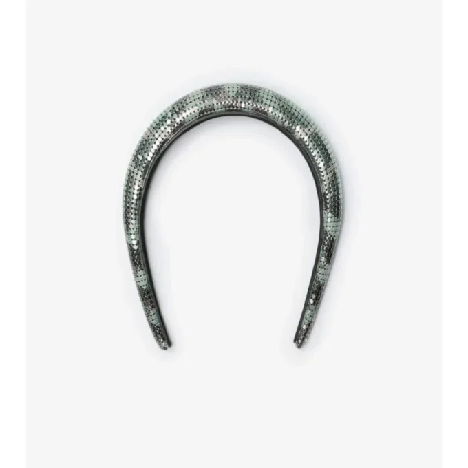 Diadema de malla con estampado