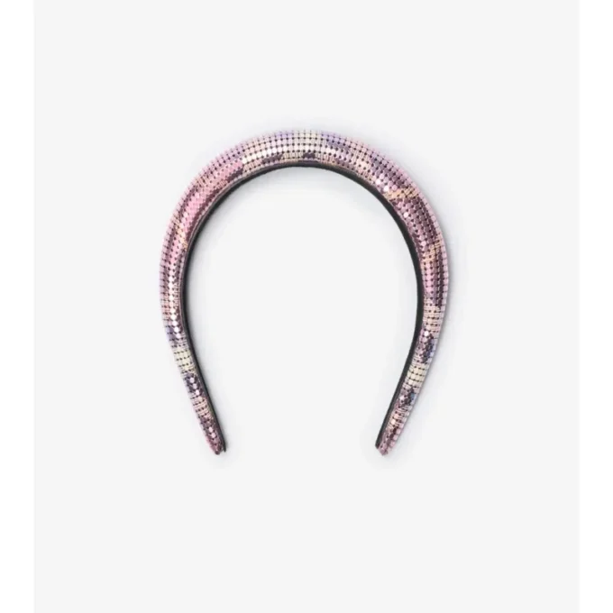Diadema de malla con estampado