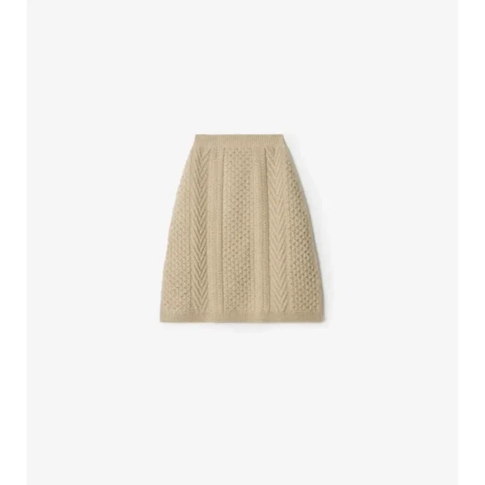 Falda de punto Aran de lana EKD