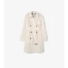 Gabardina Belgravia de algodón ligero de largo medio Trench Coat 