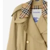 Gabardina Castleford con cuello largo a cuadros como Trench Coat