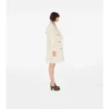 Gabardina Castleford de largo medio con cuello a cuadros como un Trench Coat