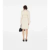 Gabardina Castleford de largo medio con cuello a cuadros como un Trench Coat
