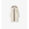 Gabardina Castleford de largo medio con cuello a cuadros como un Trench Coat