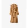 Gabardina Castleford larga de piel