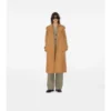 Gabardina Castleford larga de piel