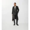 Gabardina Castleford larga de piel