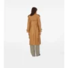 Gabardina Castleford larga de piel