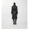Gabardina Castleford larga de piel