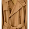 Gabardina Castleford larga de piel