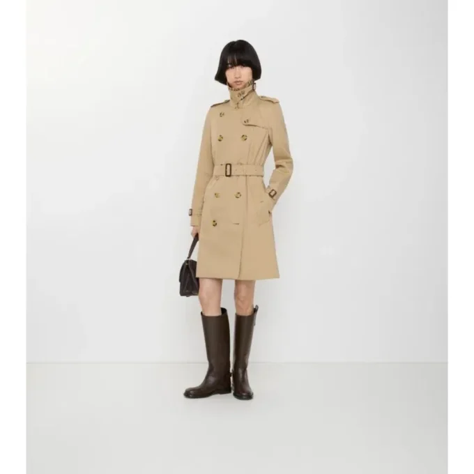 Gabardina Chelsea Heritage Trench Coat de largo medio