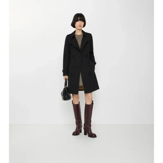 Gabardina Chelsea Heritage Trench Coat de largo medio