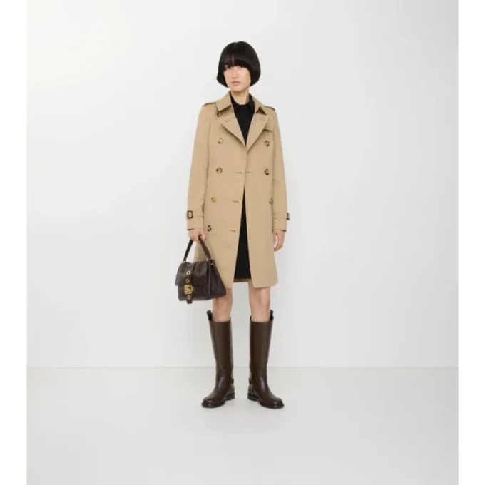 Gabardina Chelsea Heritage Trench Coat de largo medio