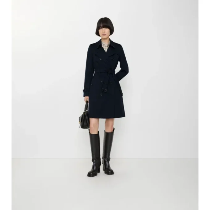 Gabardina Chelsea Heritage Trench Coat de largo medio
