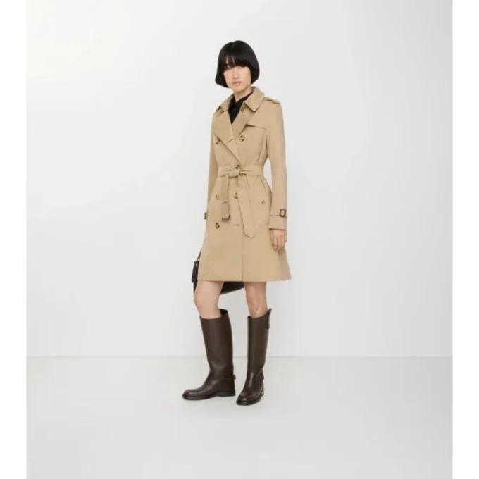 Gabardina Chelsea Heritage Trench Coat de largo medio
