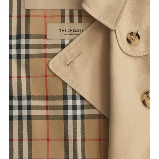 Gabardina Chelsea Heritage Trench Coat de largo medio