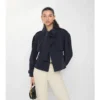 Gabardina corta de lona Trerose Trench Coat