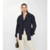 Gabardina corta de lona Trerose Trench Coat